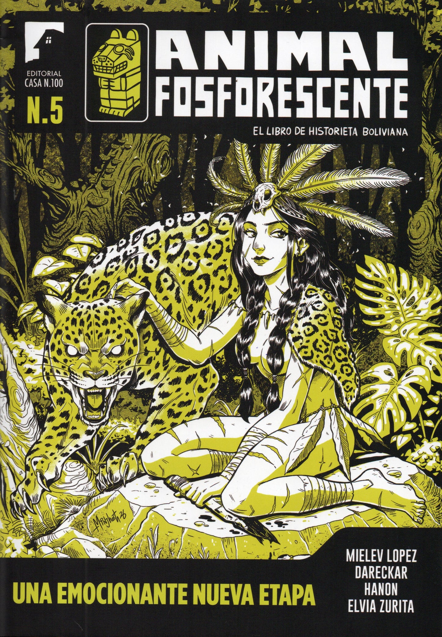 ANIMAL FOSFORESENTE Nº 5 UNA EMOCIONANTE NUEVA ETAPA | VARIOS AUTORES