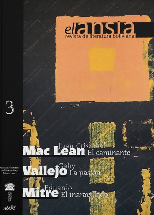 ANSIA, EL. REV. DE LITERATURA BOLIVIANA | VARIOS