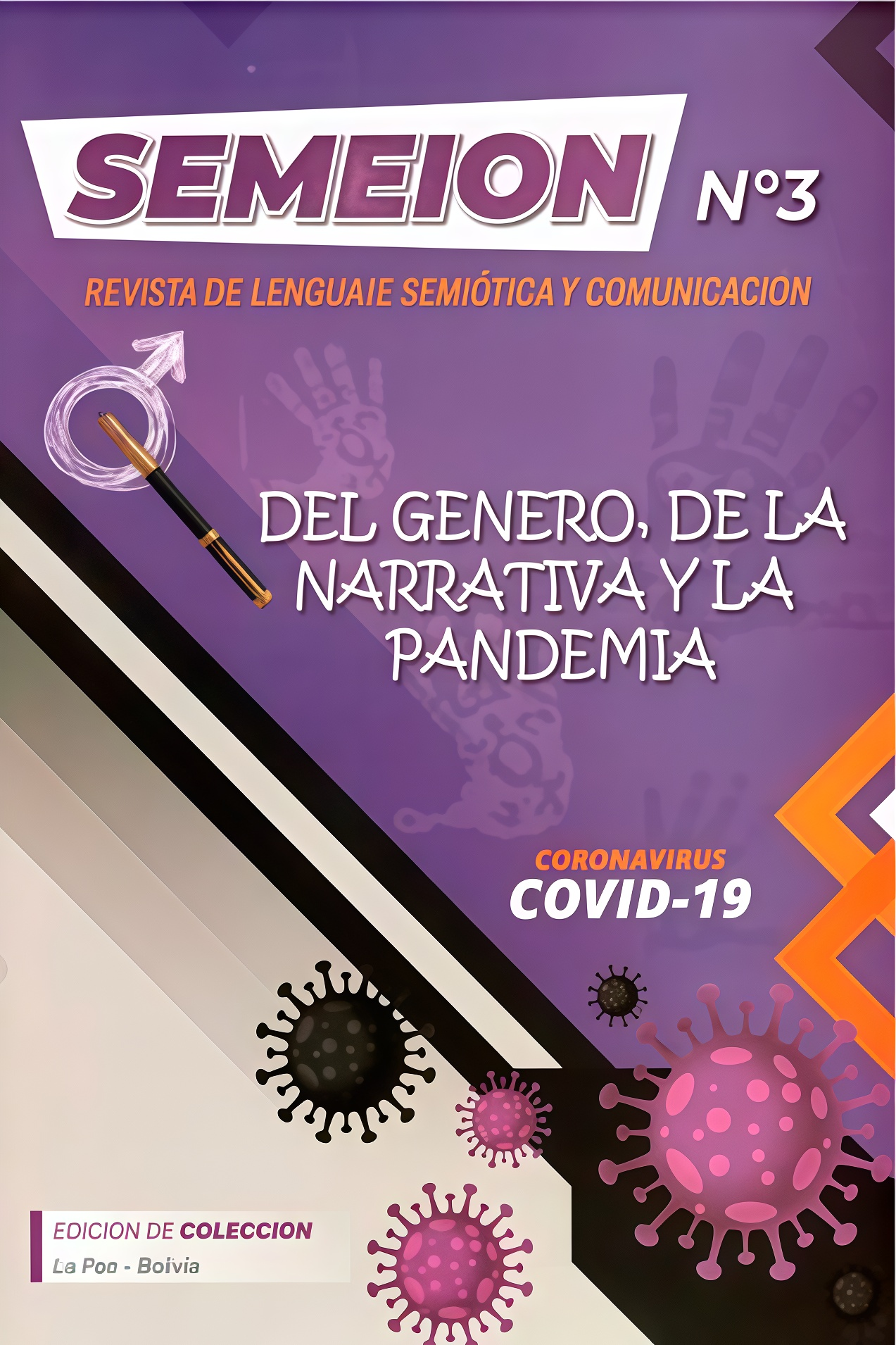 SEMEION N°3 REVISTA. DEL GENERO DE LA NARRATIVA Y LA PANDEMIA | EDWIN RODRIGUEZ VELASQUEZ