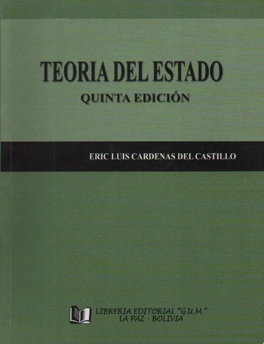 TEORIA DEL ESTADO  QUINTA EDICION | CARDENAS, CARDENAS DEL CASTILLO