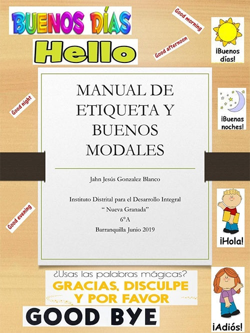 MANUAL DE BUENOS MODALES Y ETIQUETA INFANTIL | PILAR RICHARDSON