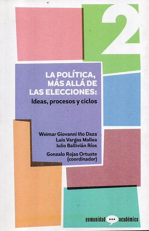 COMUNIDAD ACADEMICA Nº 2. LA POLITICA, MAS ALLA DE LAS ELECCIONES: IDEAS,PROCESOS Y CICLOS. | VARIOS AUTORES