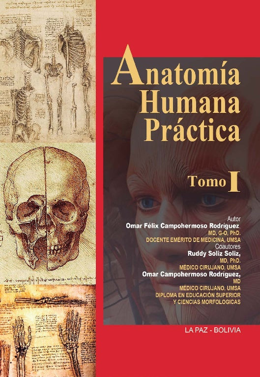 ANATOMIA HUMANA PRACTICA 2 TOMOS | OMAR CAMPOHERMOSO RODRIGUEZ