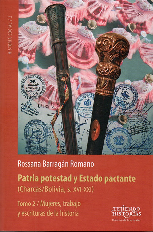 PATRIA POTESTAD Y ESTADO PACTANTE ( CHARCAS /BOLIVIA,S XVI-XXI) 2 TOMOS | BARRAGAN ROMANO ROSSANA