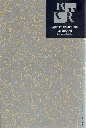 QUE ES UN GENERO LITERARIO?. OFERTA 90 Bs. | JEAN-MARIE SCHAEFFER