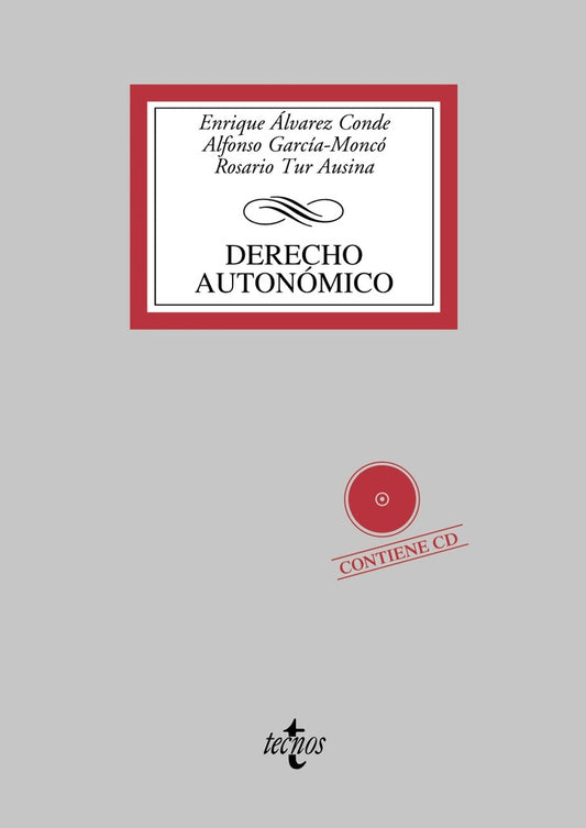 DERECHO AUTONOMICO (INCLUYE CD) | ENRIQUE ALVAREZ