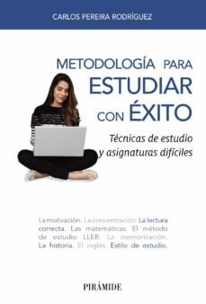 METODOLOGIA PARA ESTUDIAR CON EXITO | CARLOS PEREIRA RODRIGUEZ