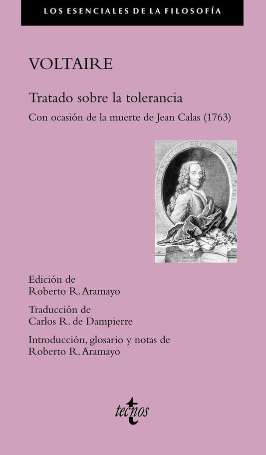 TRATADO SOBRE LA TOLERANCIA | VOLTAIRE