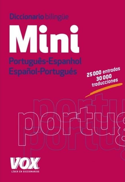 DICCIONARIO MINI PORTUGUES-ESPANHOL/ ESPAÑOL-PORTUGUES .  OFERTA Bs. 20 | VARIOS