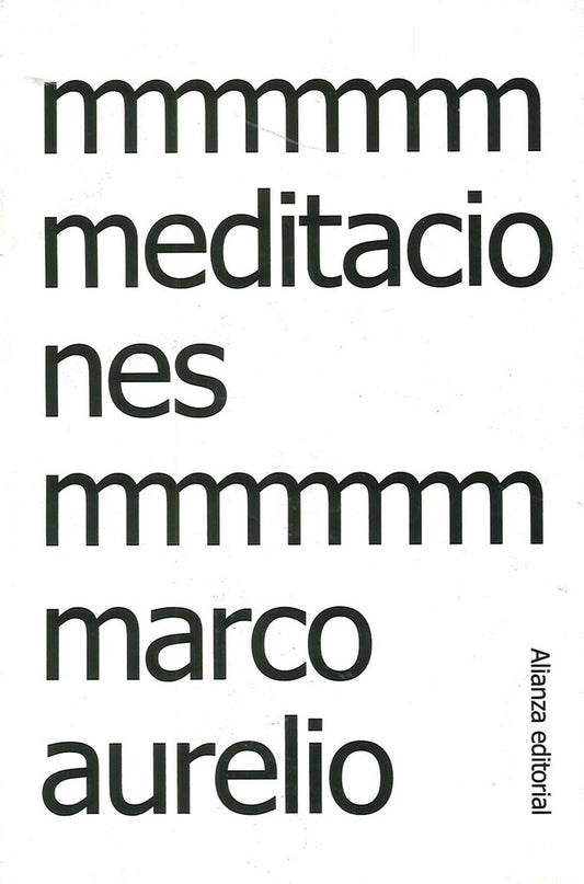 MEDITACIONES. Tapa Blanda. | MARCO AURELIO