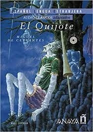 QUIJOTE (ESPAÑOL LENGUA EXTRANJERA) (SUPERIOR) (INCLUYE CD), EL.  Rebaja 133 Bs. | MIGUEL DE CERVANTES