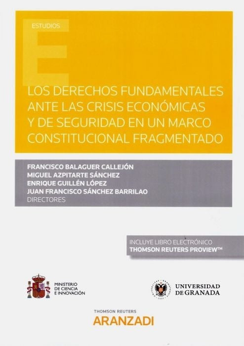 DERECHOS FUNDAMENTALES ANTE LAS CRISIS ECONOMICAS Y DE SEGURIDAD EN UN MARCO CONST. OFERTA 294 Bs. | FRANCISCO BALAGUER
