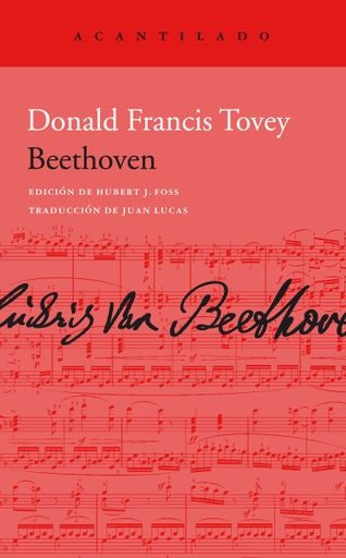 BEETHOVEN. Tapa blanda | DONALD FRANCIS TOVEY