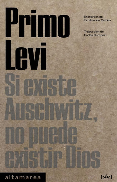 SI EXISTE AUSCHWITZ, NO PUEDE EXISTIR DIOS | PRIMO LEVI