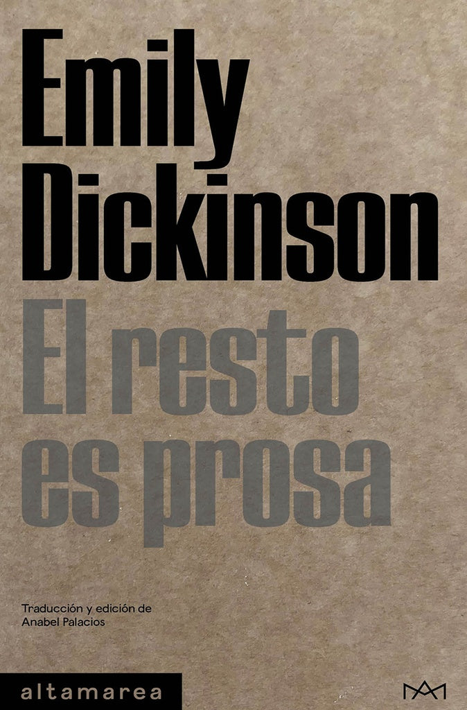 RESTO ES PROSA, EL | EMILY DICKINSON