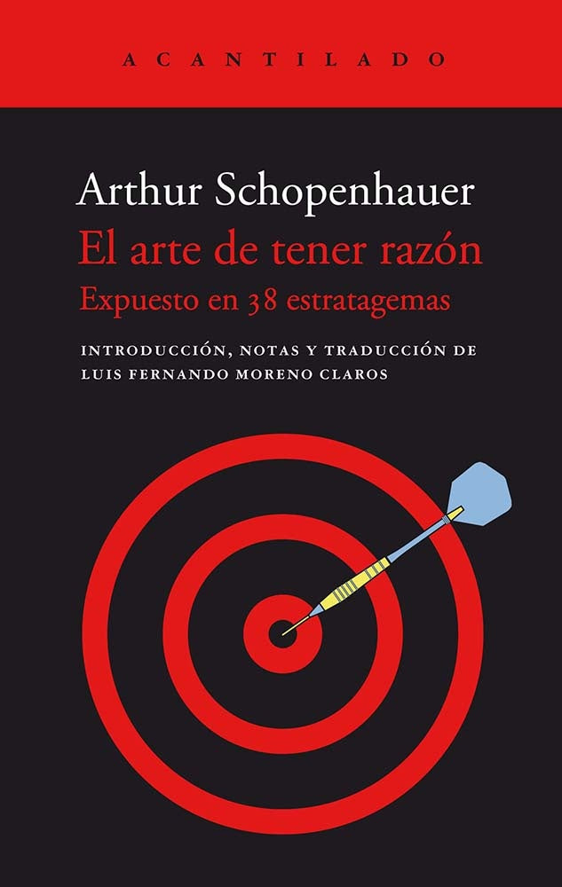 ARTE DE TENER RAZON, EL | ARTHUR SCHOPENHAUER