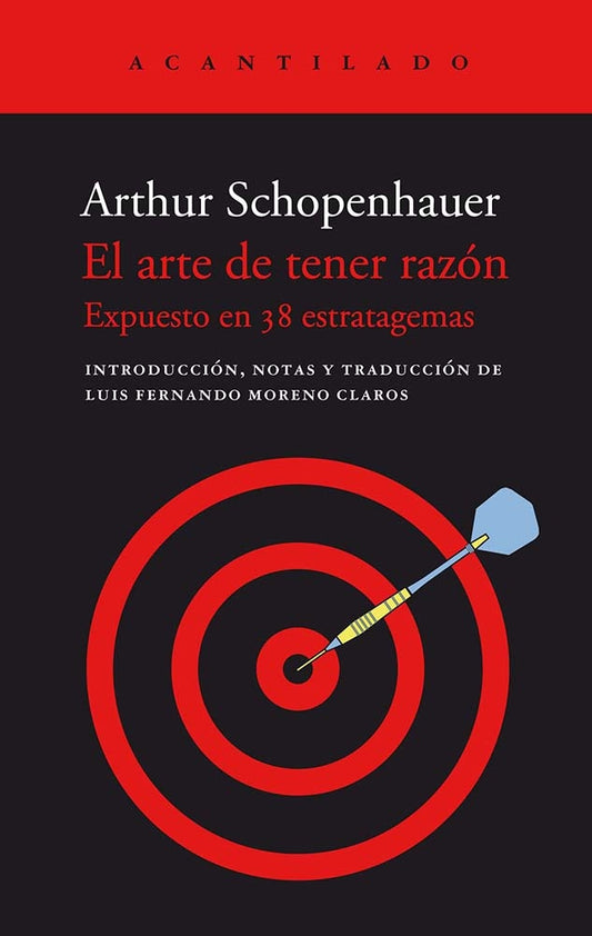 ARTE DE TENER RAZON, EL | ARTHUR SCHOPENHAUER