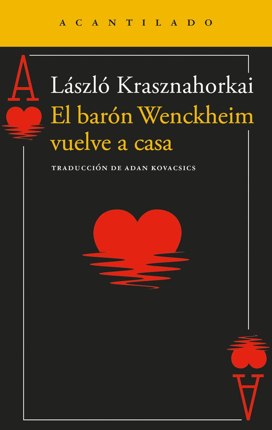 BARON WENCKHEIM VUELVE A CASA, EL | LASZLO KRASZNAHORKAI