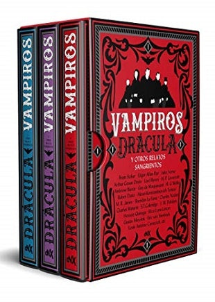 VAMPIROS DRACULA Y OTROS RELATOS SANGRIENTOS. 3 VOLS Rebaja 413 Bs. | VARIOS