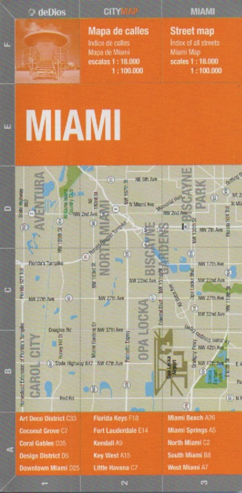 MIAMI. GUIA DE MANO