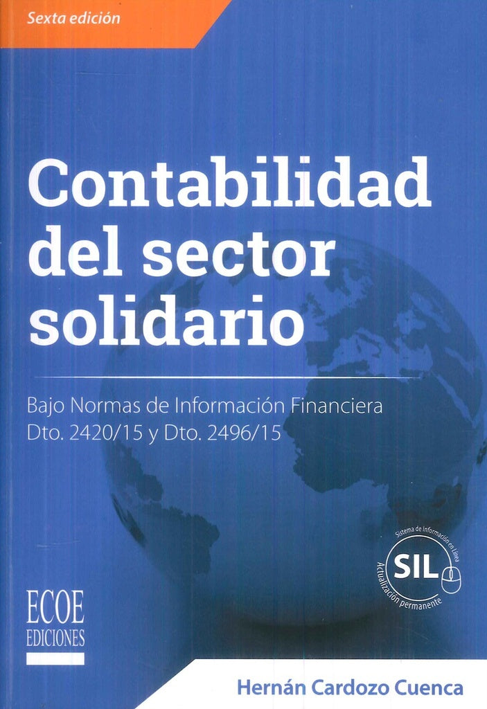 CONTABILIDAD DEL SECTOR SOLIDARIO 6ED  Rebaja 199 Bs. | HERNAN CARDOZO