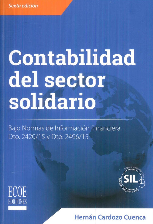 CONTABILIDAD DEL SECTOR SOLIDARIO 6ED  Rebaja 199 Bs. | HERNAN CARDOZO