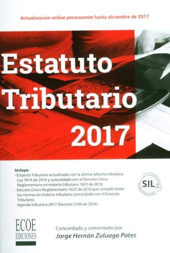 ESTATUTO TRIBUTARIO 2017 . OFERTA 149 Bs. | JORGE ZULUAGA