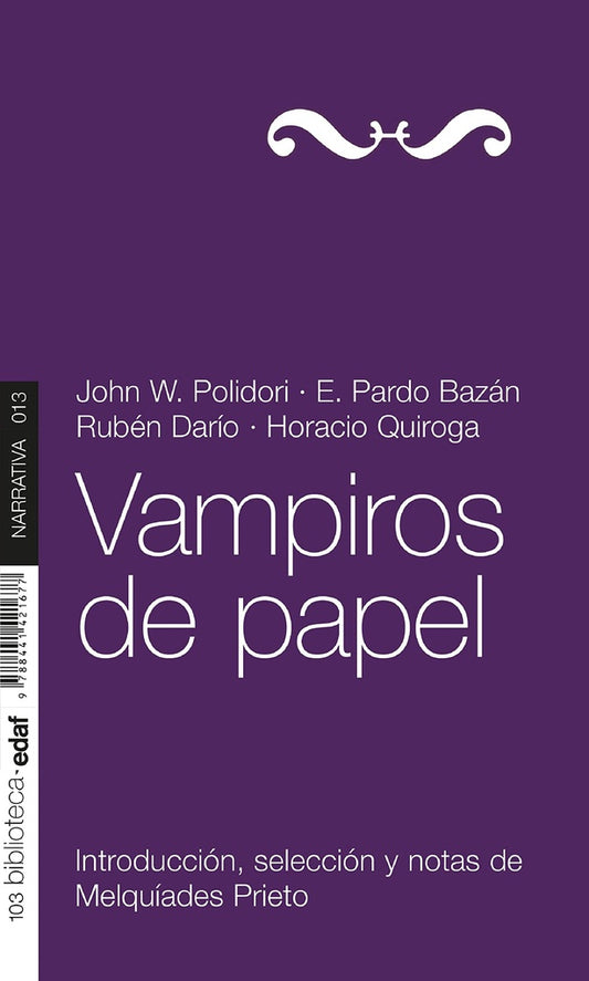 VAMPIROS DE PAPEL  Rebaja 50 Bs. | JOHN POLIDORI