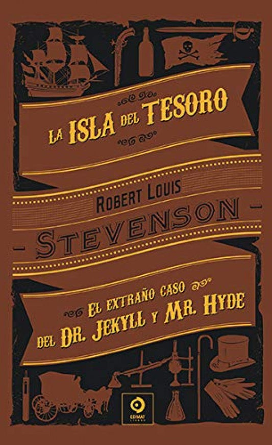 ISLA DEL TESORO, LA. EXTRAÑO CASO DEL DR. JEKYLL. TAPA DURA CON SIMIL PIEL | ROBERT LUIS STEVENSON