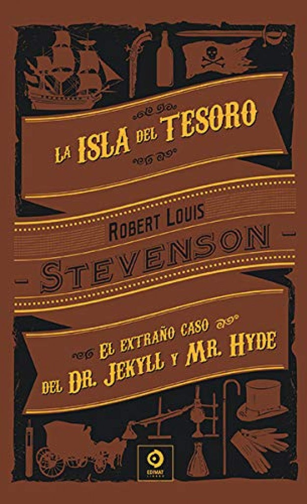ISLA DEL TESORO, LA. EXTRAÑO CASO DEL DR. JEKYLL. TAPA DURA CON SIMIL PIEL | ROBERT LUIS STEVENSON