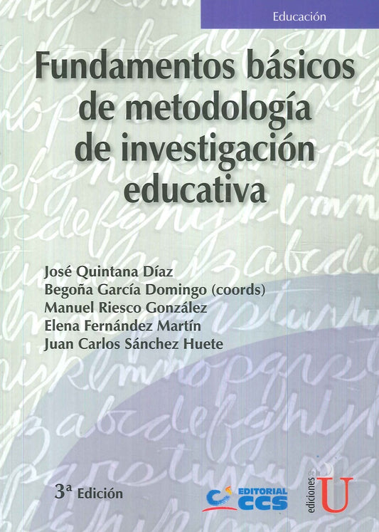 FUNDAMENTOS BASICOS DE METODOLOGIA DE INVESTIGACION EDUCATIVA | VARIOS