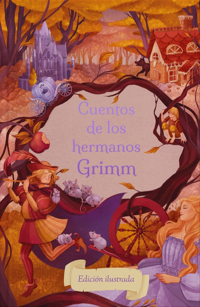 CUENTOS DE LOS HERMANOS GRIMM. ILUSTRADO. Tapa Dura | HERMANOS GRIMM