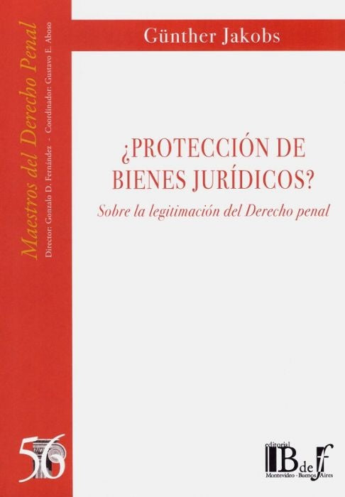 PROTECCION DE BIENES JURIDICOS? | GUNTHER JAKOBS