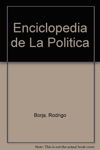 ENCICLOPEDIA DE LA POLITICA. II TOMOS Rebaja 420 Bs | RODRIGO BORJA