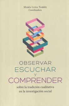 OBSERVAR, ESCUCHAR Y COMPRENDER. SOBRE LA TRADICION CUALITATIVA Rebaja 155 Bs | MARIA LUISA TARRES