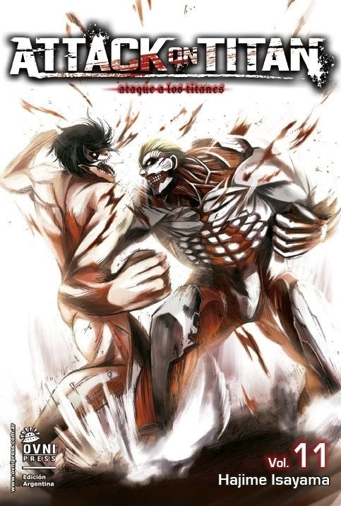 ATTACK ON TITAN VOL. 11 (3 ED.) | HAJIME ISAYAMA