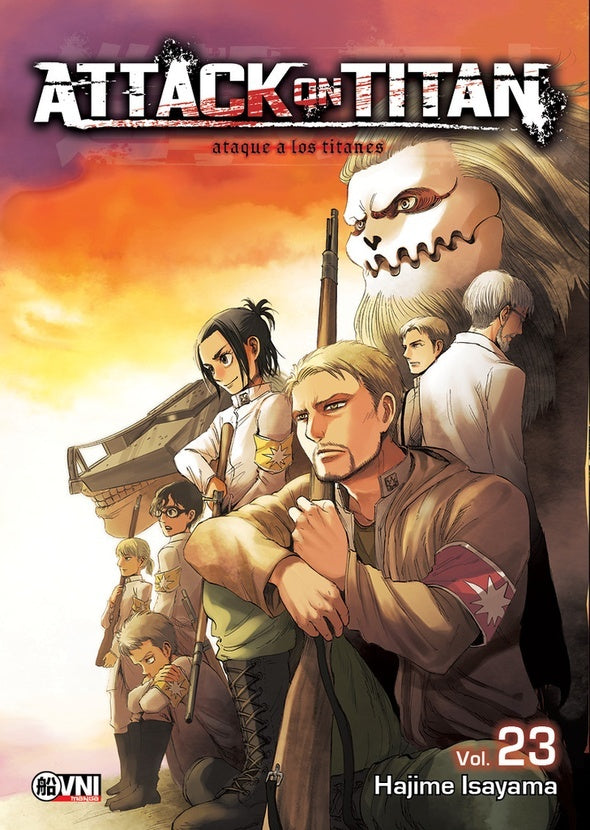 ATTACK ON TITAN VOL. 23 (3 ED.) | HAJIME ISAYAMA