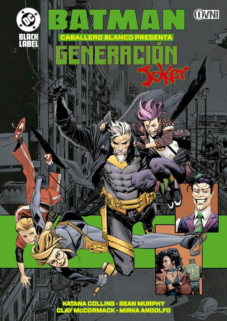 BATMAN. CABALLERO BLANCO PRESENTA. GENERACIN JOKER | SEAN MURPHY