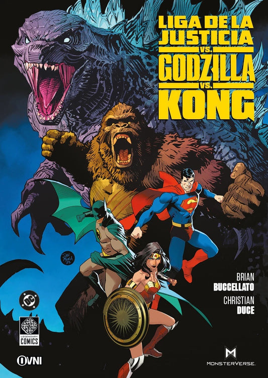 LIGA DE LA JUSTICIA VS GODZILLA VS KONG | BRIAN BUCCELLATO