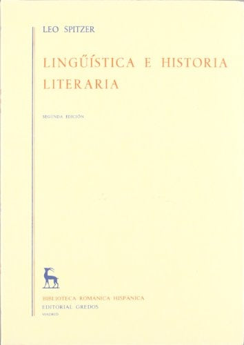 LINGUISTICA E HISTORIA LITERARIA . OFERTA 60 Bs. | LEO SPITZER