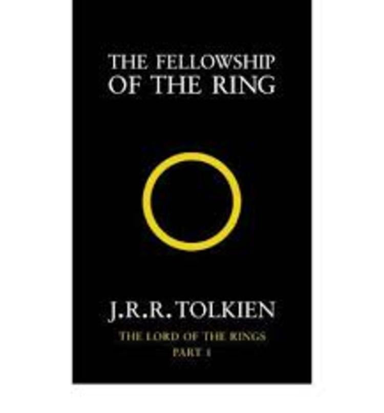 THE FELLOWSHIP OF THE RING. PART 1. Color Negro. Bolsillo | J. TOLKIEN
