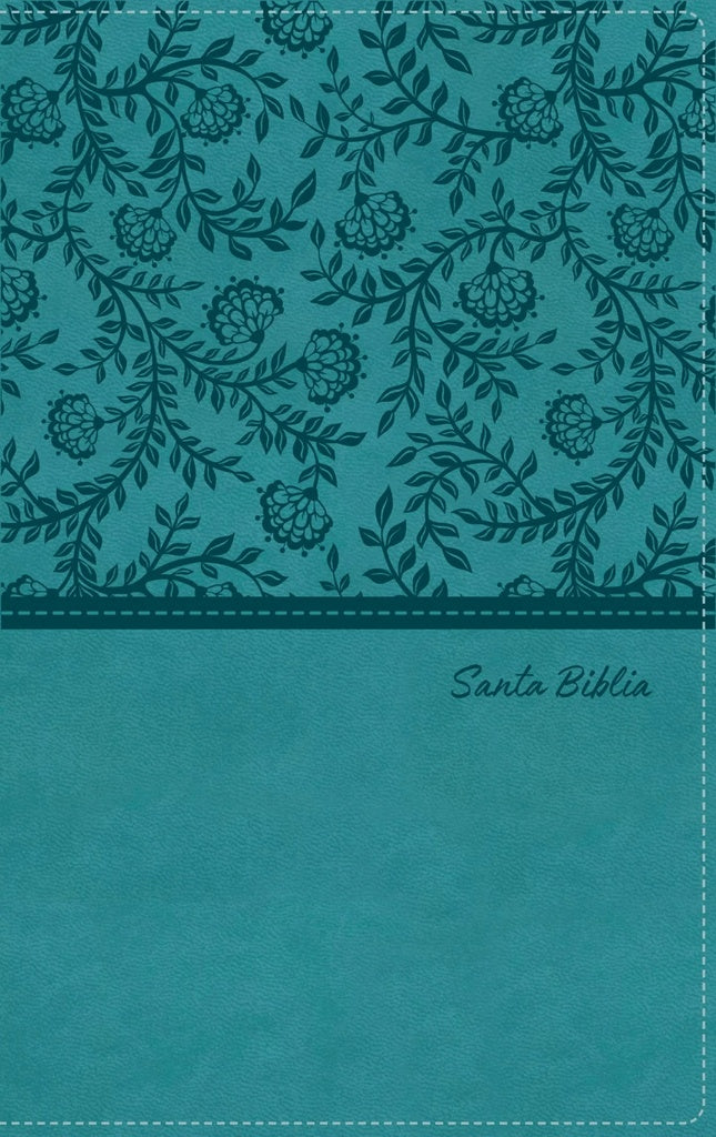 BIBLIA. CON IMAGENES HISTORICAS DE TIERRA SANTA. Tapa Turquesa