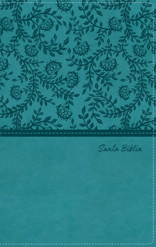 BIBLIA. CON IMAGENES HISTORICAS DE TIERRA SANTA. Tapa Turquesa