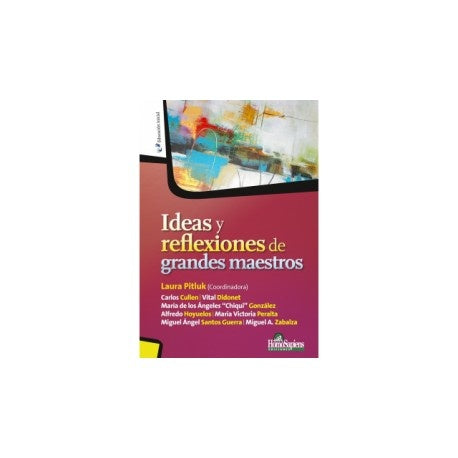 IDEAS Y REFLEXIONES DE GRANDES MAESTROS OFERTA 30 Bs. | LAURA PITLUK