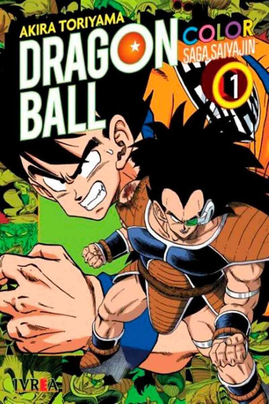 DRAGON BALL COLOR: SAGA SAIYAJIN 01 | AKIRA TORIYAMA