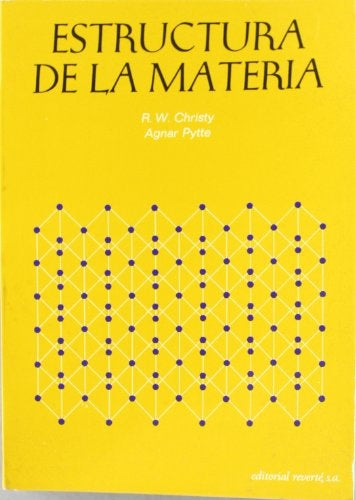 ESTRUCTURA DE LA MATERIA. Rebaja 110 bs | OBERT W. CHRISTY