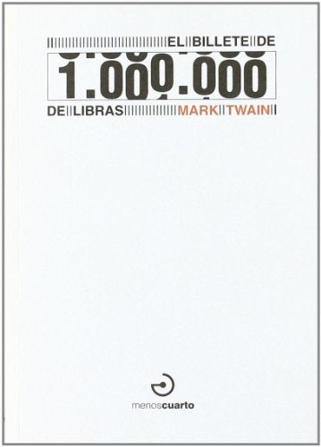 BILLETE DE 1.000.000 DE LIBRAS. OFERTA 20 Bs. | MARK TWAIN