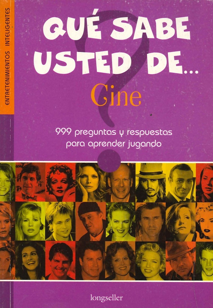 QUE SABE USTED DE... CINE. 999 PREGUNTAS Y RESPUESTAS PARA APRENDER JUGANDO. OFERTA 20 Bs. | VARIOS