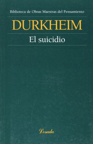 SUICIDIO, EL. | EMILE DURKHEIM