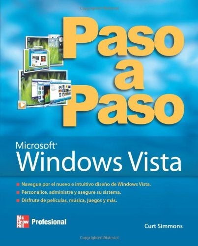MICROSOFT WINDOWS VISTA. PASO A PASO . OFERTA 104 Bs. | CURT SIMMONS